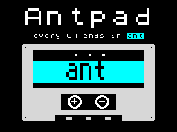 Antpad - every CA ends in ant